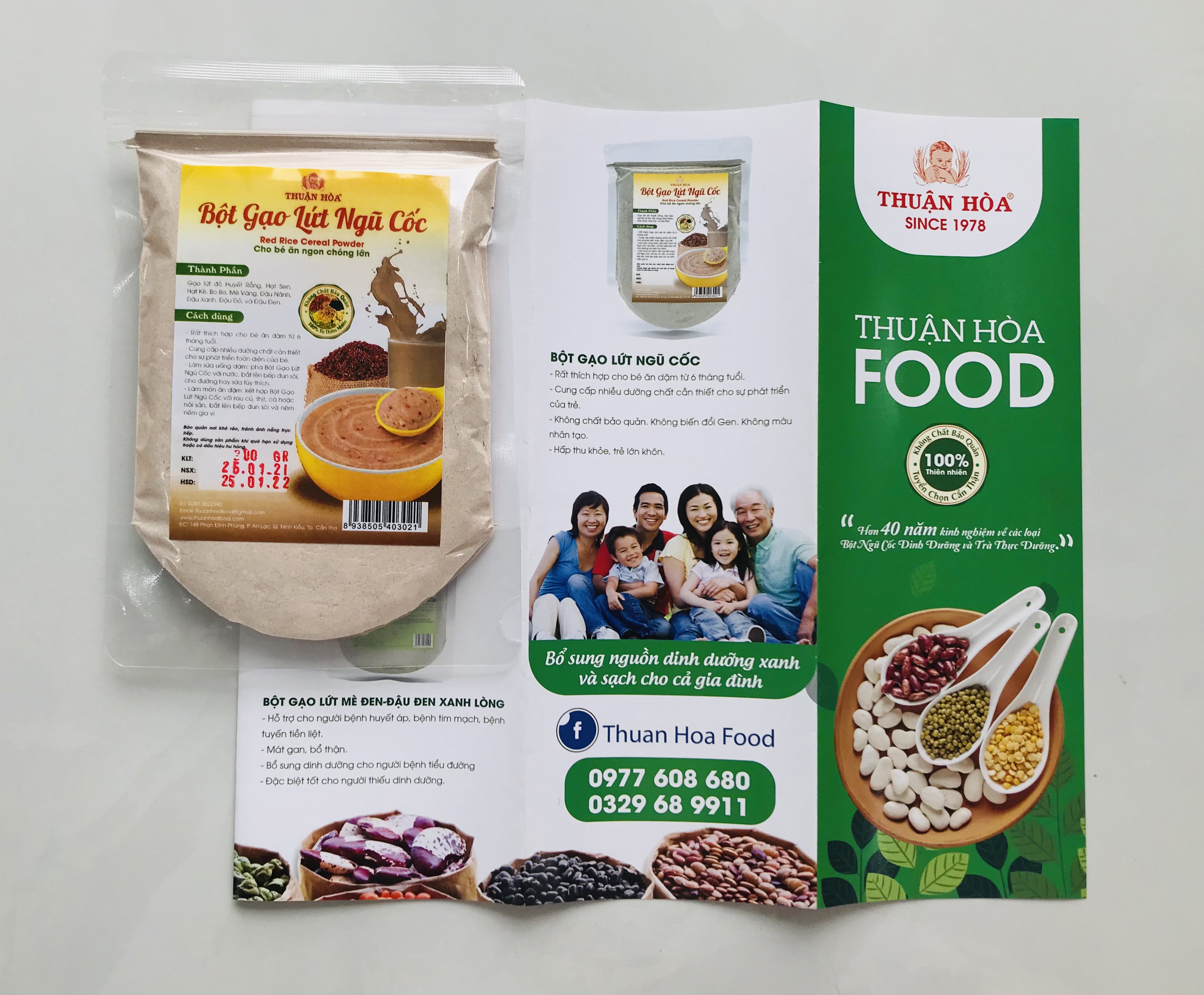 Bột Gạo Lứt Ngũ Cốc Thuận Hòa 